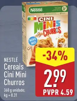 ALDI NESTLÉ Cereais Cini Mini Churros promoção