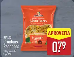 ALDI RIALTO Croutons Redondos promoção
