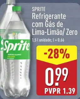 ALDI Sprite Refrigerante com Gás de Lima-Limão/Zero promoção