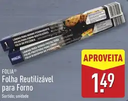ALDI FOLIA Folha Reutilizável para Forno promoção