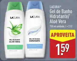 ALDI LACURA Gel de Banho Hidratante/ Aloé Vera promoção