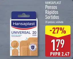 ALDI HANSAPLAST Pensos Rápidos Sortidos promoção