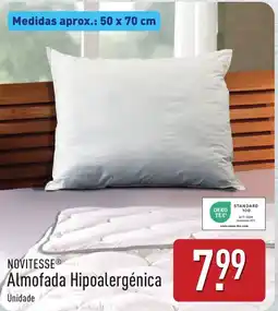 ALDI NOVITESSE Almofada Hipoalergénica promoção