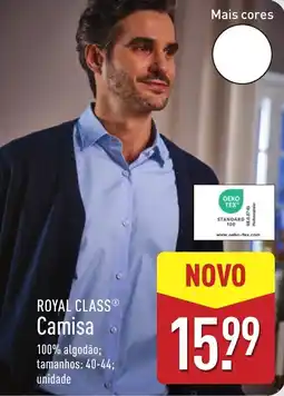 ALDI ROYAL CLASS Camisa promoção
