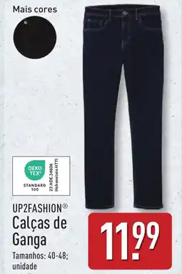 ALDI UP2FASHION Calças de Ganga promoção