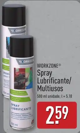 ALDI WORKZONE Spray Lubrificante/ Multiusos promoção