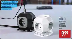 ALDI WORKZONE Cubo de Tomadas promoção