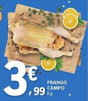 E.Leclerc Frango campo promoção