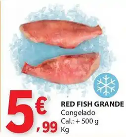 E.Leclerc Red fish grande promoção