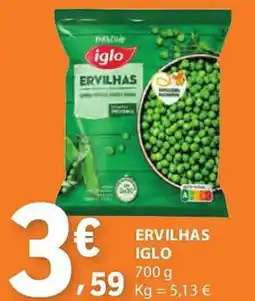 E.Leclerc Ervilhas iglo promoção