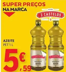 E.Leclerc Azeite 3 castelos pet promoção