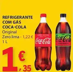 E.Leclerc Refrigerante com gás coca-cola promoção