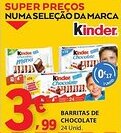 E.Leclerc Barritas de chocolate promoção