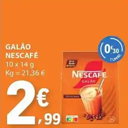 E.Leclerc Galão nescafé promoção