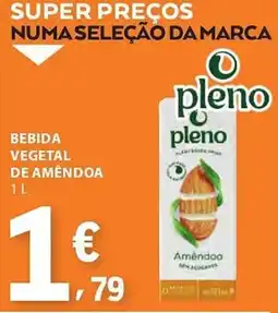 E.Leclerc Bebida vegetal de amendoa promoção