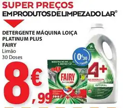 E.Leclerc Detergente máquina loiça platinum plus fairy promoção