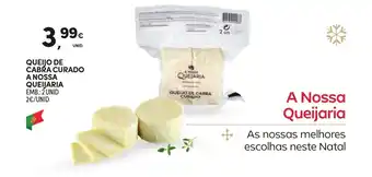 Continente Queijo de cabra curado a nossa queijaria promoção