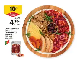 Continente Copita porco preto continente seleção promoção