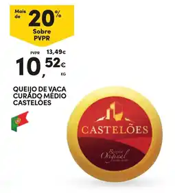 Continente Queijo de vaca curado médio casteloes promoção