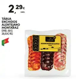 Continente Tábua enchidos alentejano montaraz promoção