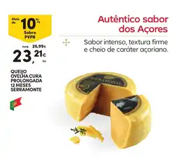 Continente Queijo ovelha cura prolongada 12 meses serramonte promoção