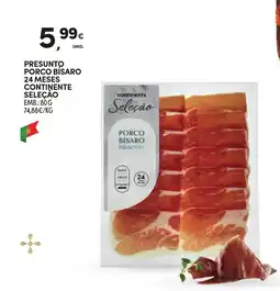 Continente Presunto porco bisaro 24 meses continente seleção promoção