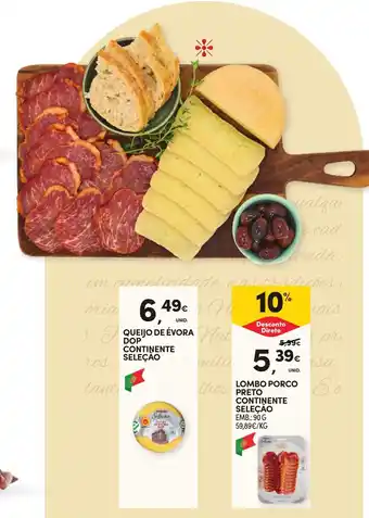 Continente Queijo de évora dop continente seleçao promoção