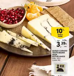 Continente Queijo curado trufa negra sotuelamos promoção