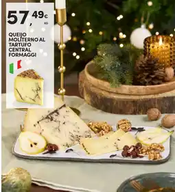 Continente Queijo molíterno al tartufo central formaggi promoção