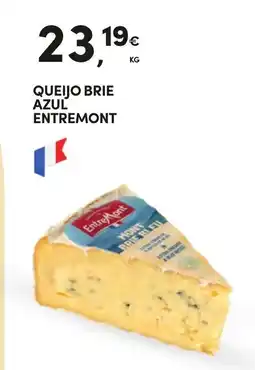 Continente Queijo brie azul entremont promoção
