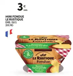 Continente Mini fondue le rustique promoção