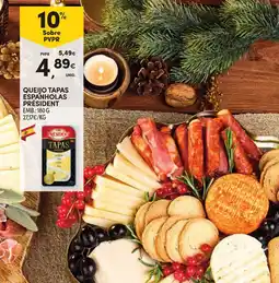 Continente Queijo tapas espanholas president promoção