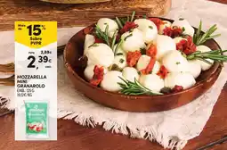Continente Mozzarella mini granarolo promoção