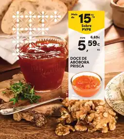 Continente Doce de abobora prisca promoção