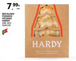 Continente Bacalhau fumado fatiado hardy promoção