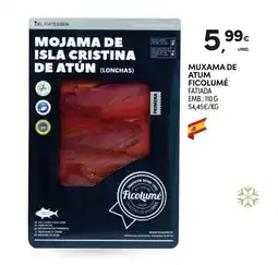 Continente Muxama de atum ficolumé fatiada promoção