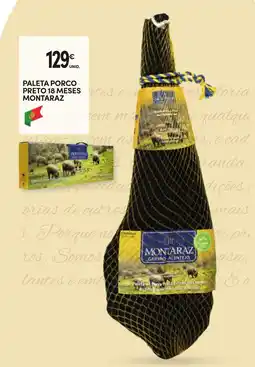 Continente Paleta porco preto 18 meses montaraz promoção