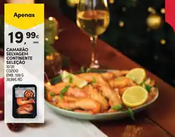 Continente Camarão selvagem continente seleçao 10/20 cozido promoção
