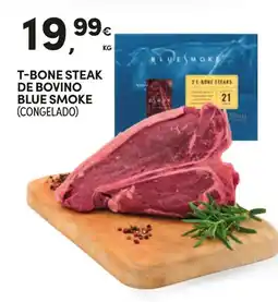Continente T-bone steak de bovino blue smoke (congelado) promoção