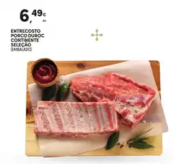 Continente Entrecosto porco duroc continente seleção (embalado) promoção