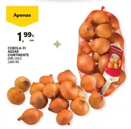 Continente Cebola p/ assar continente promoção