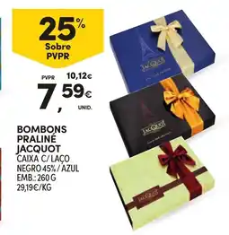 Continente Bombons pralinė jacquot promoção