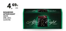 Continente Bombons after eight menta promoção