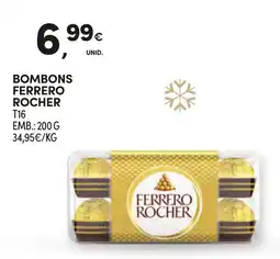 Continente Bombons ferrero rocher T16 promoção