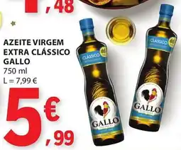 E.Leclerc Azeite virgem extra clássico gallo promoção