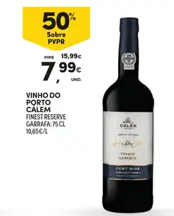 Continente Vinho do porto calem promoção