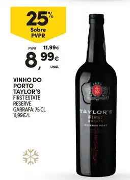 Continente Vinho do porto taylor's promoção