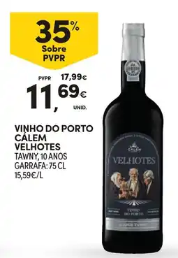 Continente Vinho do porto cálem velhotes promoção