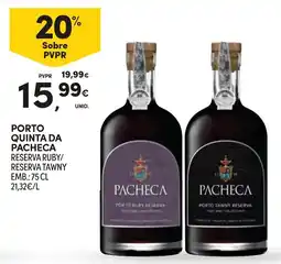 Continente Porto quinta da pacheca promoção