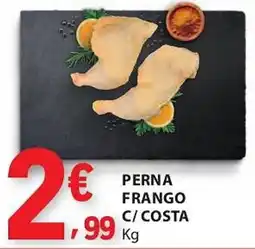 E.Leclerc Perna frango c/ costa promoção